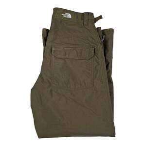 The North Face HyVent Snow Pants Mens Small Brown Waterproof Ski Snowboard